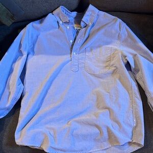 J. Crew Light Blue Casual Button-Down Shirt